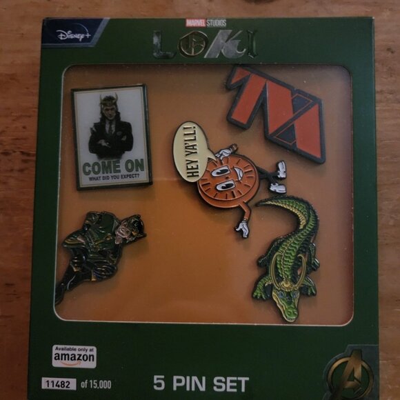 Marvel Accessories - Loki pin set